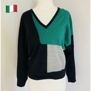 Piazza Sempione Colorblock Sweater • M?